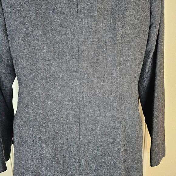 Vintage Harve Benard 100% Wool Button Down Suit Dress Size 12P - Picture 6 of 7